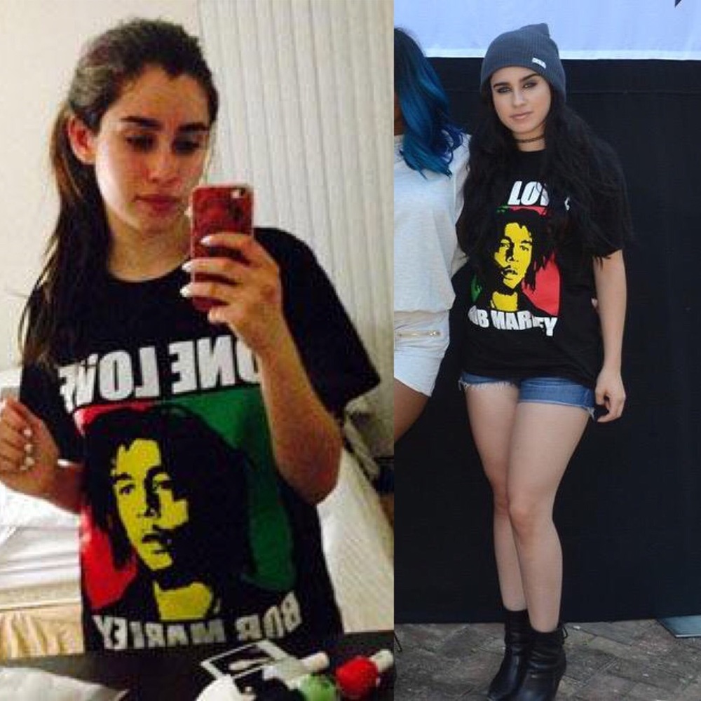 Vintage Bob Marley One Love over-sized t-shirt